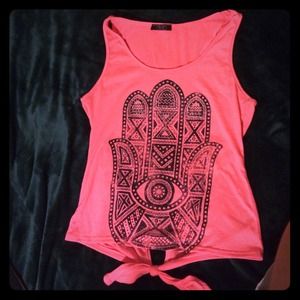 Super cute crisscross open back tank