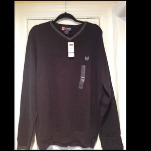 Chaps Men's Black Sweater