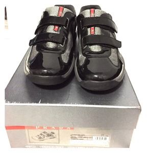 ✅NEGOTIABLE✅ Men's Prada Vernice Bike Sneakers