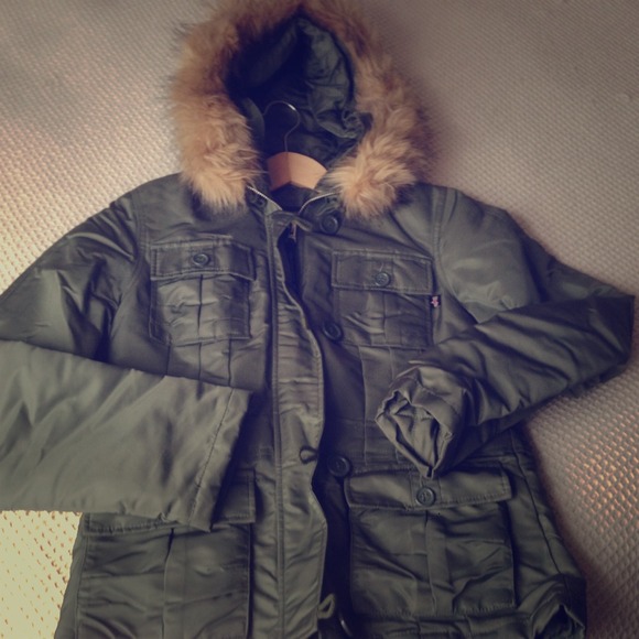 Olive Green Parka
