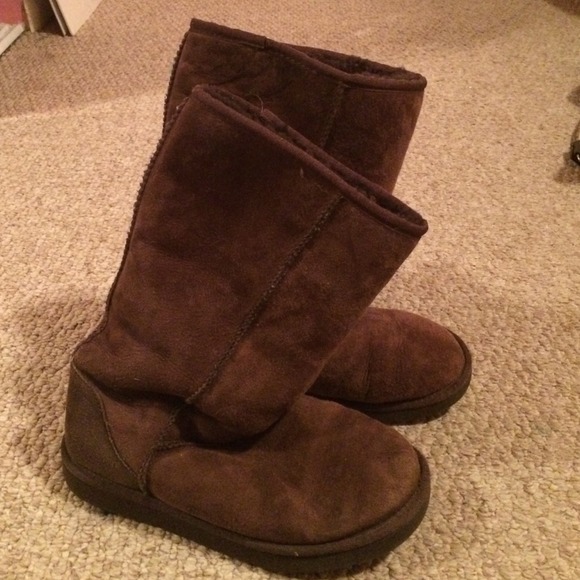 Chocolate brown UGG boots