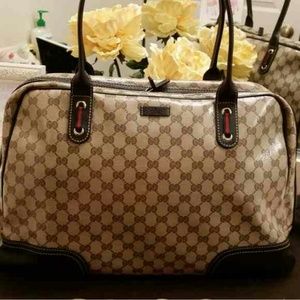AUTHENTIC Gucci GG Crystal tote