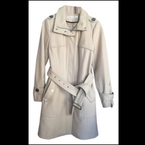 Kenneth Cole Wool Trench Coat