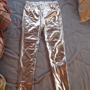 Silver alien babe leggings 👽💙🌙