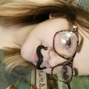 Mustache glasses