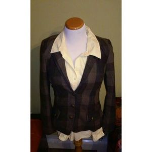 Plaid blazer