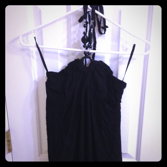 Long black dress