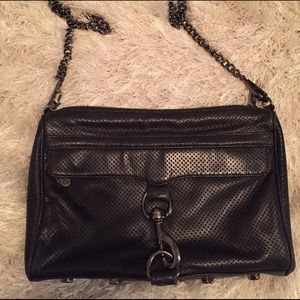 <3 SOLD <3 Black Rebecca Minkoff mini M.A.C.