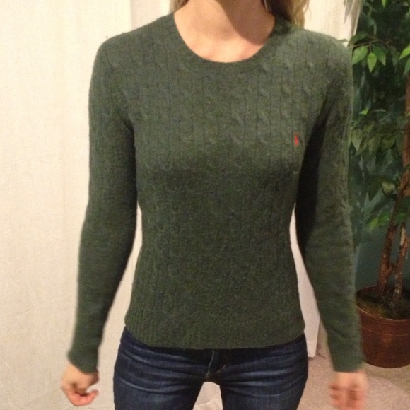 Ralph Lauren dark green sweater