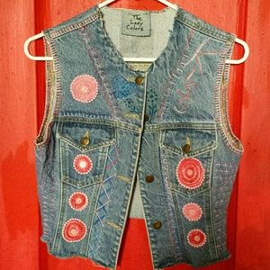 Raw Denim Vest Refashioned