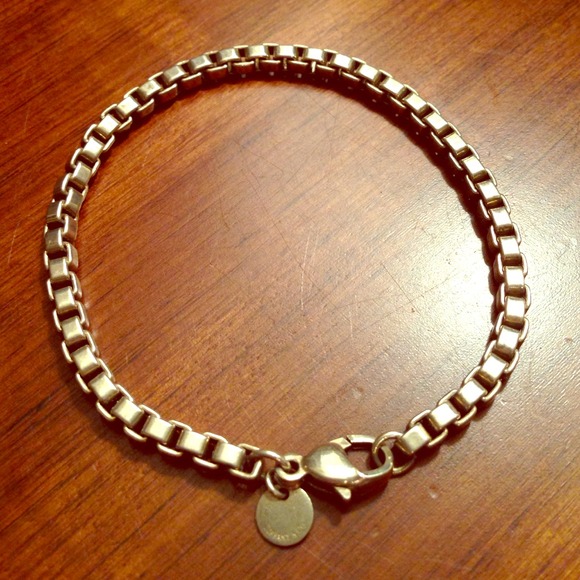 Tiffany & Co. Venetian Silver Chain Link Bracelet