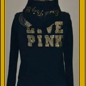 Victoria's Secret Pink road trip live pink hoodie