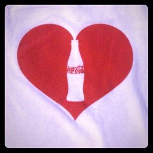 Coke V-neck T-shirt