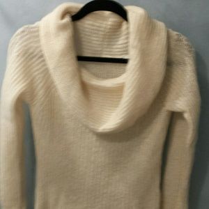 Sheer woven sweater