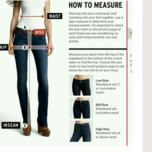 How to Measure Fit for Pants & Jeans - Picture 1 of 4