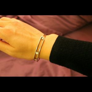 Genuine Swatch stainless steel bracelet w/crystal