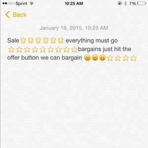 Sale