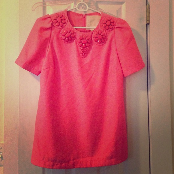 Karta neon jewel detail blouse