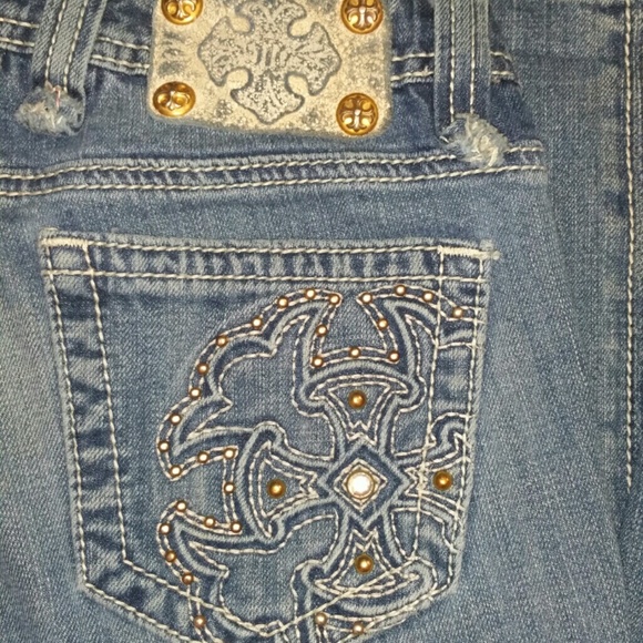 Vintage inspired MISS ME skinny jeans