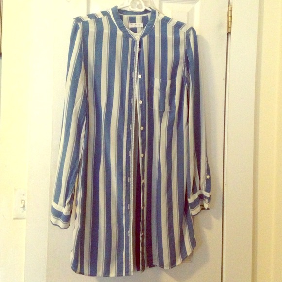 Equipment striped silk tunic