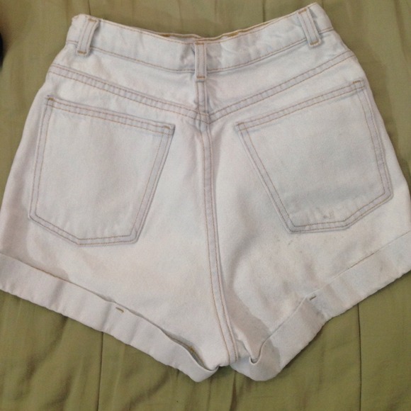 ✨SOLD✨American Apparel Light Cuffed High Waisted - Picture 2 of 4