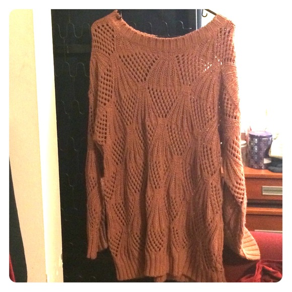 Rust colored sweater