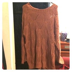 Rust colored sweater