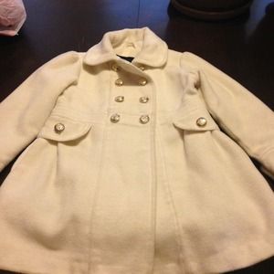 Cream Steve Madden coat