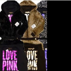 Victoria Secrets (PINK) Faux Fur "Limited Edition"