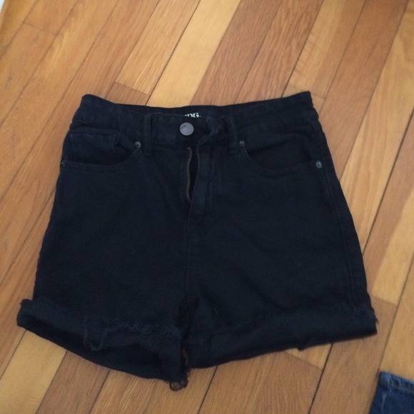 Urban Outfitters Denim - Black high waisted urban outfitters shorts NWOT