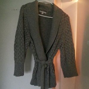 Charcoal color sweater old navy