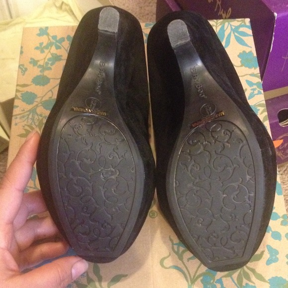 Black wedge suede - Picture 2 of 4