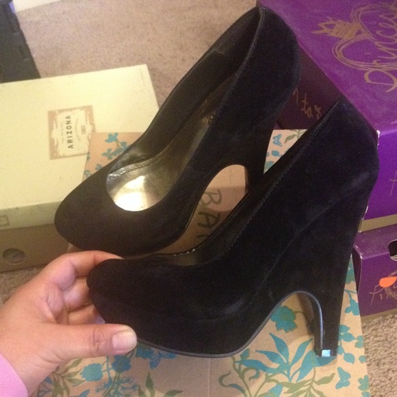 Black wedge suede - Picture 4 of 4