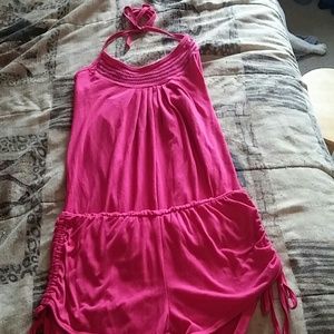 Cute baby phat pink romper