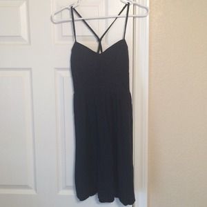 American Eagle Outfitters navy blue dress 👗