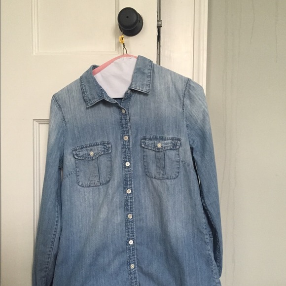bundle j crew denim shirt/Milly dress