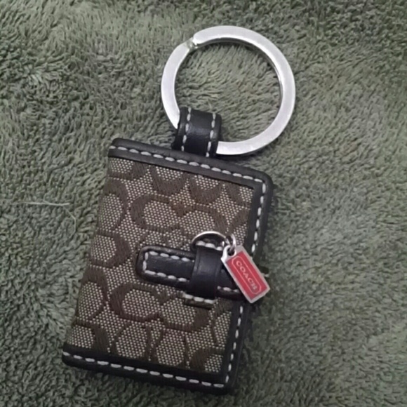 Reduced!!! Coach photo holder key fob