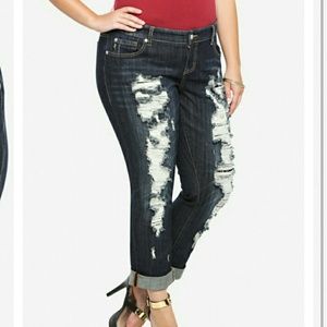 Boyfriend Jeans. Regular fit.