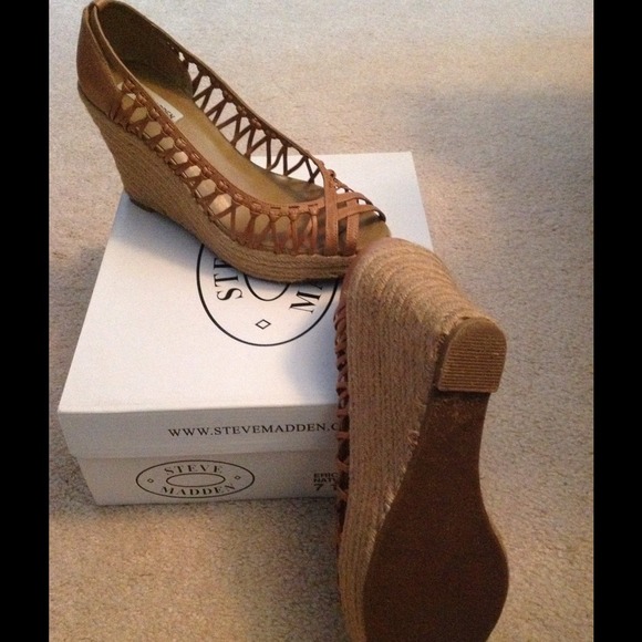 Steve Madden Erica Natural leather shoes