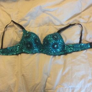 Jeweled bra
