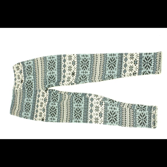 Cotton flannel leggings