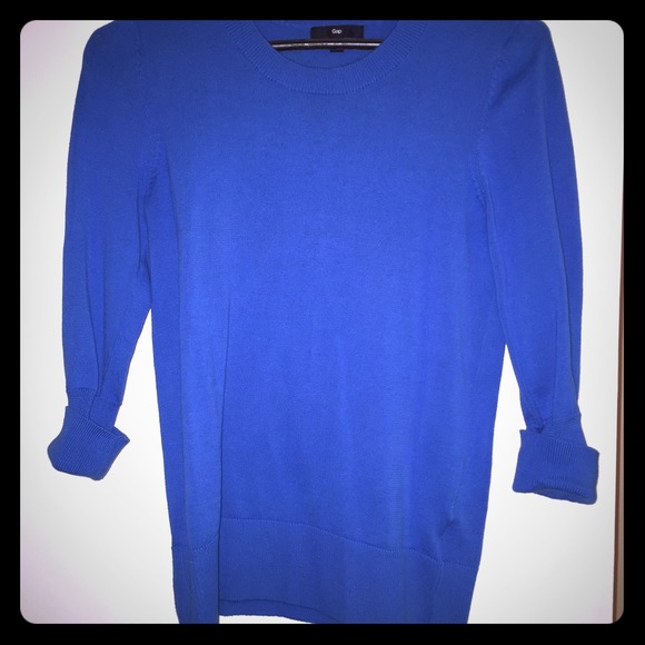blue gap sweater