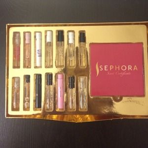 Sephora Perfume Sampler w Certificate for 1 Bottle