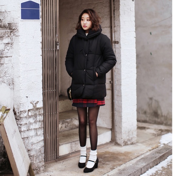 Quilt black Jacket from Korea