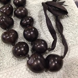 Kukui nut necklace