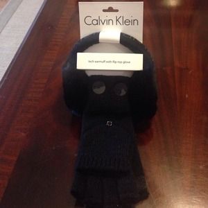 Brand NEW Calvin Klein tech earmuff with gloves