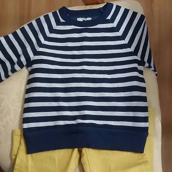 Baby GAP toddler sweater NEW.. blue and white bab