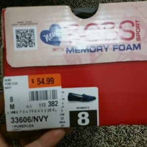 Bob's Memory Foam shoes