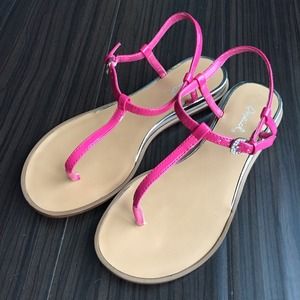 NWOT Patent Leather Sandals