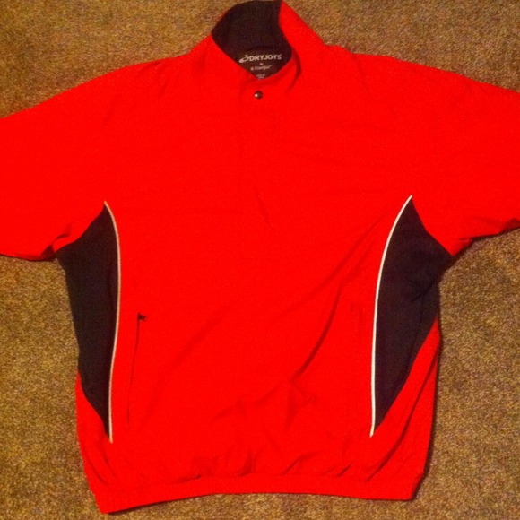 Mens Footjoy 3/4 sleeve pullover